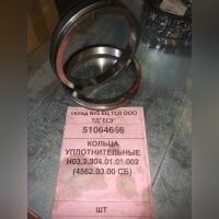 КОЛЬЦА УПЛОТНИТЕЛЬНЫЕ Н03.3.304.01.01.002 (4562.03.00 СБ)