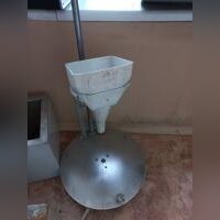 Установка для определения угла естественного откоса