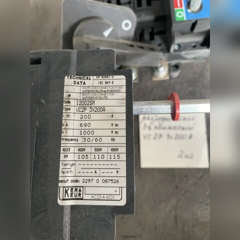 Выключатель-раз.KA-VR10-3-0200 б/у 