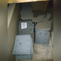 Накладка тормозная 53205- 3501105-51 КАМАЗ (сверленая короткая)