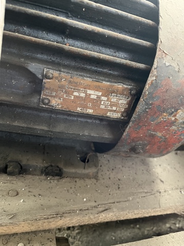 НПА_Электродвигатель 4А100S4 3кВт 1500об/мин исп. 3081 Б/У, , 