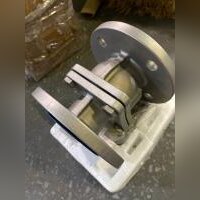 Кран шаровый , нж сталь AISI 304  DN 50 ,PN 16 бар; фланцевый G2   с электроприводом (IP 54- 67)