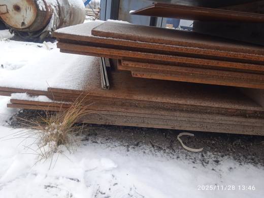 Лист стальной 16мм Ст3