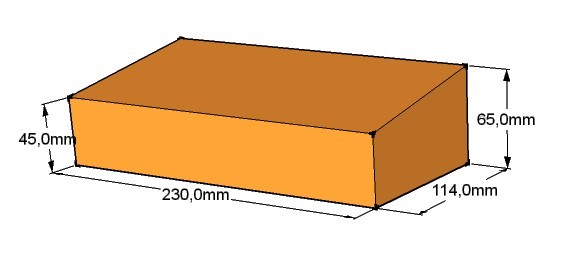 Кирпич ШБ 45