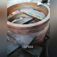 НПА_Кольца полусферы на кронштейн возвратного цилиндра 650*580*60 Б/У