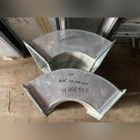 Отвод прямоугольный 90гр.150х300