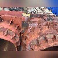 Неподвижная опора в ППМИ 720-70 (расстояние между щитами 500мм)