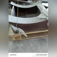 Опора приварная неподвижная тип КП Б 12-630 ОСТ 36-146-88
