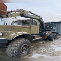 Экскаватор ЭОВ-4421 на базе КрАЗ 255 (установка "АТЕК")