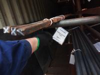 Квадрат стальной 12 б/у