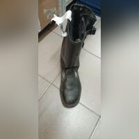Сапоги кож.усил.нос.ПУ иск.мех