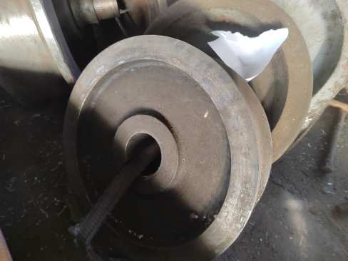 НПА_Колесо крановое К1Р Ф360мм*ф70мм*ш.120 мм Б/У