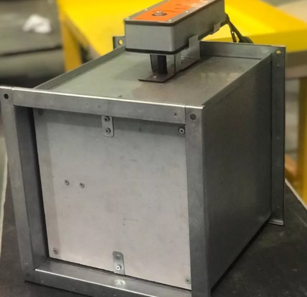 Клапан огнезадер.КПВ-1.0 150х150