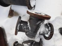 Тройник фланц. с пожарной подставкой ППТФ 150*150