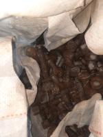 Болт рельсовый с гайкой б/у