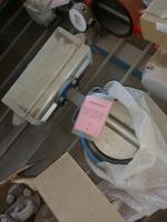 Затвор дисковый межфланцевый с пневмоприводом двойного действия PN10 DN200