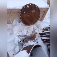 Заглушка фланцевая Dn500 Pn10