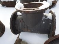 Тройник фланц. с пожарной подставкой ППТФ 300*300