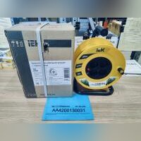 Удлинитель на катушке 4х30м без заземл. 6А IP20 УК30 "Garden" с термозащ. 2х0.75 IEK WKP23-06-04-30
