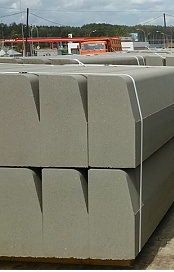 Камень бордюрный БК 100-30-18-12