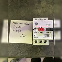 Выключатель авт.SFKOI 4-6.3A GE б/у