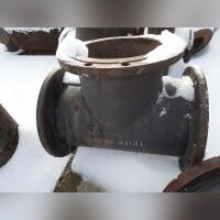 Тройник фланц. с пожарной подставкой ППТФ 300*300