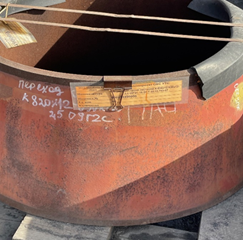 Переход сварной листовой К-820х12-630х12-2,5 09Г2С 15 ОСТ 34.10.753-97