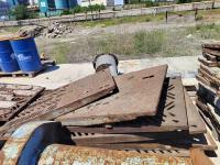 Плитка металлическая напольная