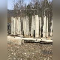 Столб железобетонный длина 3 м с фундаментом (0,5 м)