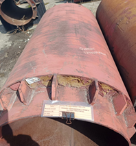 Элемент трубопровода в ППМИ в футляре 720х9 09Г2С