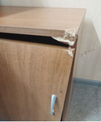 Тумба деревянная приставная 40х38х58 1 дверца