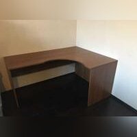 Стол дерев.письм.угл.пр.160х120х75
