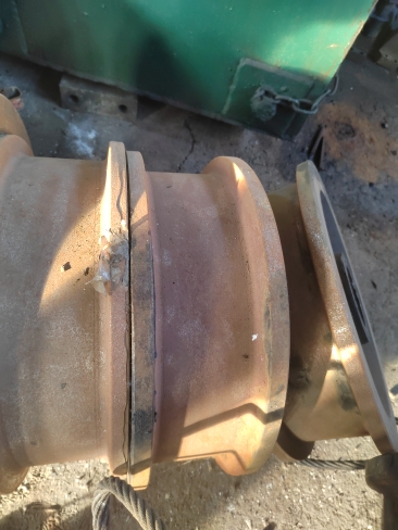 НПА_Колесо крановое К2Р Ф360мм*ф70мм*ш.120 мм Б/У