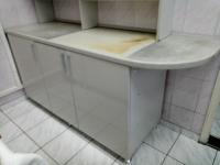 Стол рабочий обработан жидким камнем 