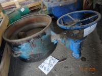 Затвор стальной NAVAL Ду-600 (б/У)