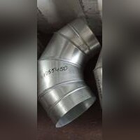 Отвод круглый 90гр.D200.