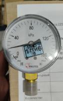 НПА_Манометр  МП2-УФ 0-160 кПа, кл.т.2,5,д=63мм, IP40, Резьба М12х1,5, радиальный штуцер без фланца