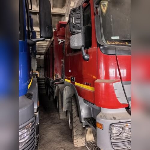 Автосамосвал Mercedes Benz  Actros 4141K 