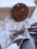 Заглушка фланцевая Dn500 Pn10