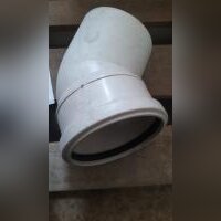 Отвод Sinikon Комфорт 110*45 град. бесшумн.бел.