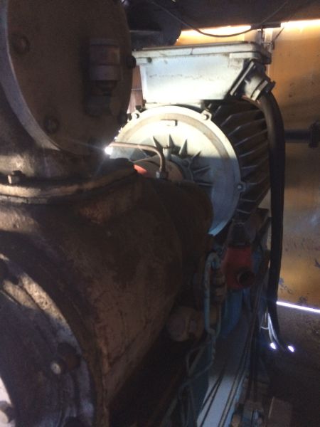 Установка компрессорная 6ВВ-32/7 УЗ с алюминиевым блоком охлаждения масла зав.№ 12014