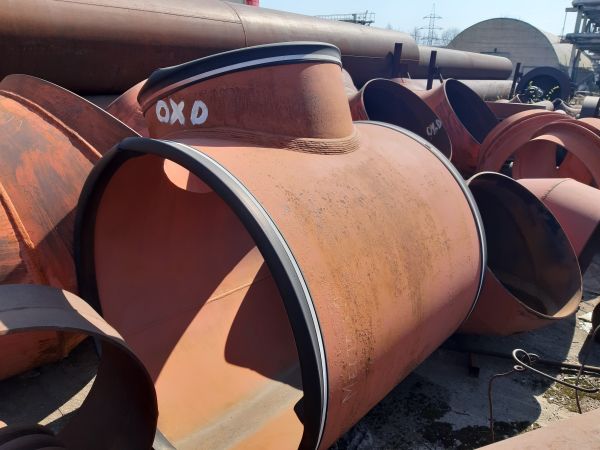 Тройник 1220х820-2,5 09Г2С/17Г1С 166 ОСТ 34 10.764-97