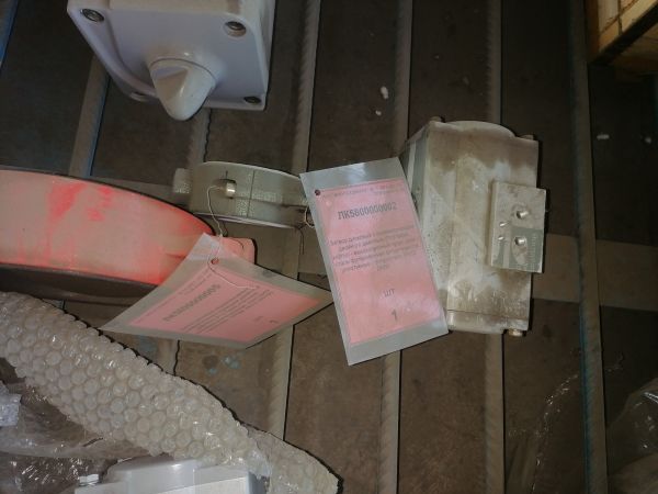 Затвор дисковый с пневмоприводом двойного действия PN10, DN50