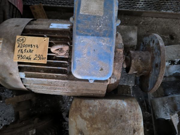 Электродвигатель А 200M8 У3 (18.5 кВт., 730 об/мин), б/у