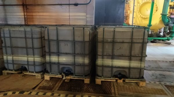 Еврокуб из-под коагулянта-реагент для очистки воды