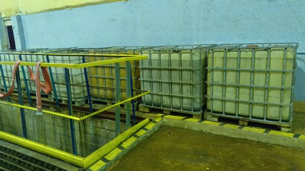 Еврокуб из-под коагулянта-реагент для очистки воды