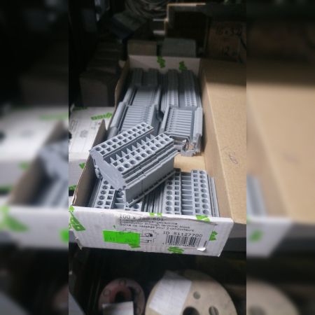 НПА_Зажим Wago 280, 800V, 2,5мм2 (серый)