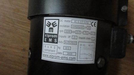Насос с электродвигателем рулевого управления ЕВ 735 А072хА1А17 - 3ЕС 0,7/7,5/32 (в сборе)