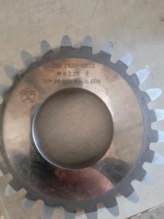 Долбяк дисковый прямозубый 3