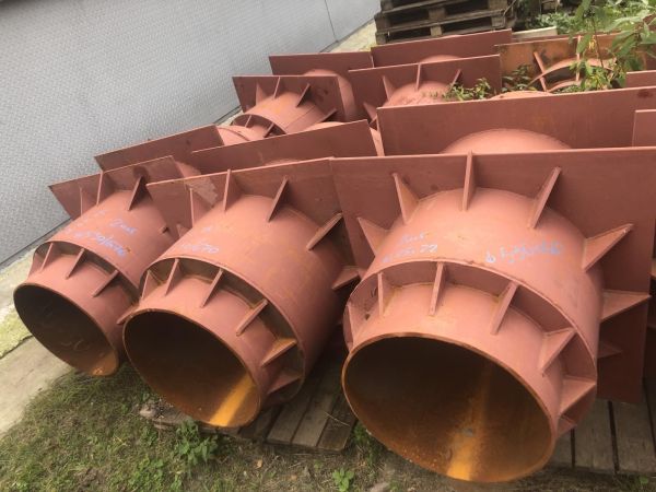 Неподвижная опора в ППМИ 530-65 мм (расстояние между щитами 400мм)